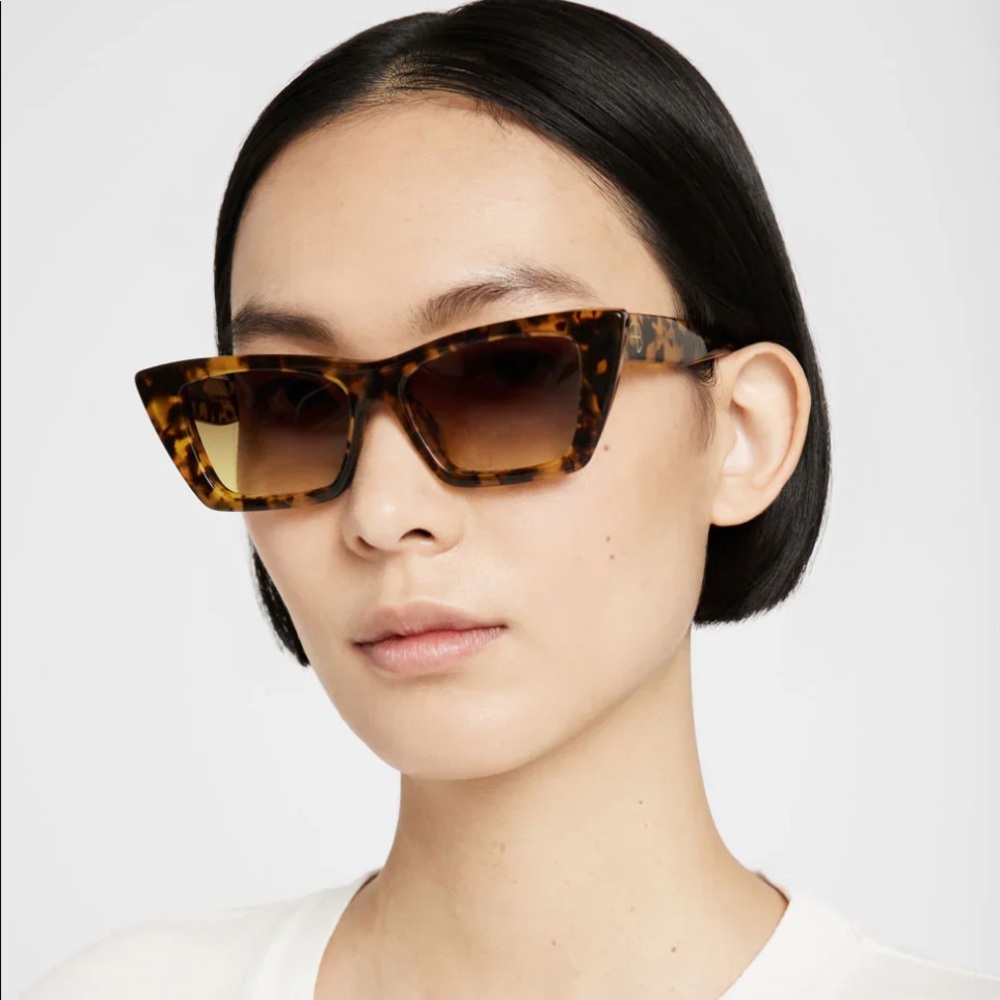 Anine Bing Levi tortoise sunglasses